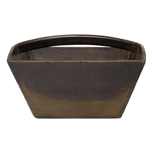 Chinese Dou Rice Measure, C. 1950 For Sale