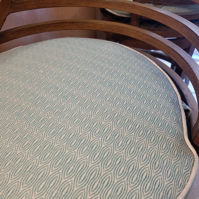 1980s 1980s Tommy Bahama Counter High Stools-2 Piece For Sale - Image 5 of 9