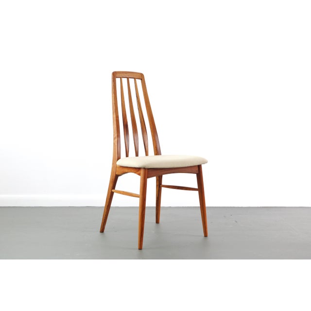 Mid-Century Modern "Eva" Dining Chairs by Niels Koefoed in Rosewood - Set of 8 For Sale - Image 3 of 7