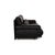Black 6500 Leather Three-Seater Couch with Function by Rolf Benz For Sale - Image 9 of 12