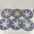 Ceramic Flora Earthenware Soup Plates by Creil and Montereau, 1800s, Set of 6 For Sale - Image 7 of 14