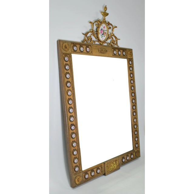 Mirror 20th Century Louis XV Style Mirror, Made in Spain For Sale - Image 7 of 12