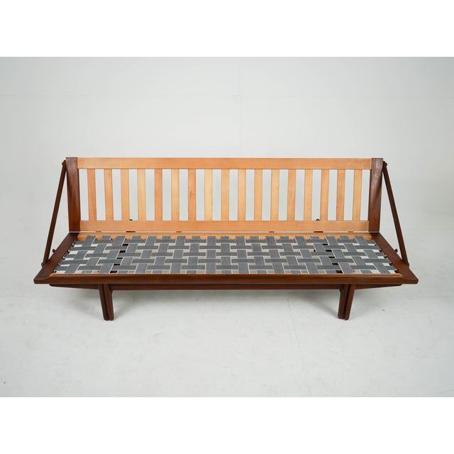 Brown Model 981 Diva Daybed in Teak by Poul M Volther for Frem Røjle, 1960s For Sale - Image 8 of 16
