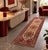 Fine Hand Knotted Ivory Serapi Design Runner For Sale - Image 4 of 4