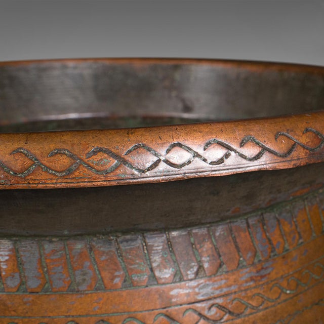 1850's Antique Ottoman Empire Waste Paper Bin For Sale - Image 10 of 11