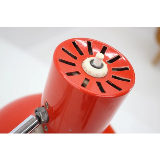 Red Desk Lamp by Josef Hurka, 1960s For Sale - Image 15 of 18