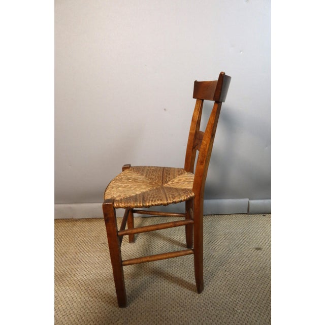 19th-Century Straw-Seated Chairs, Set of 10 For Sale - Image 4 of 8