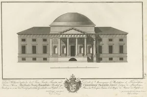 Stieglitz, Illustration of the Residence of Christoph Franz Amandus, 1800, Print