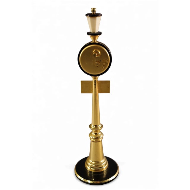 Jaeger Le Coultre Roue De La Paix Street Lamp Post Clock.