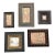 Vintage Collection of 5 Miniature Picture Frames-Set of 5 For Sale