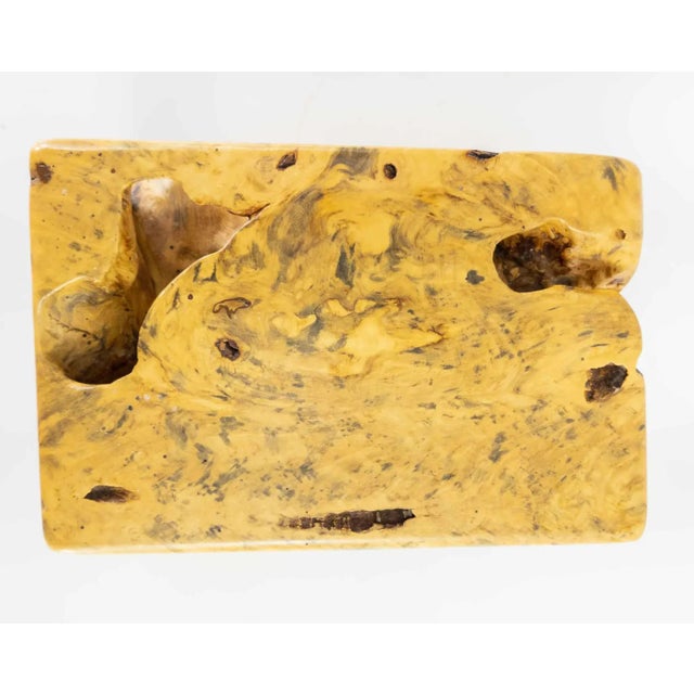 Mid Century Burlwood Decorative Box For Sale In New York - Image 6 of 10