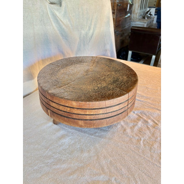 Early 20th Century Wood Tuk-Away Butcher Block For Sale - Image 6 of 12
