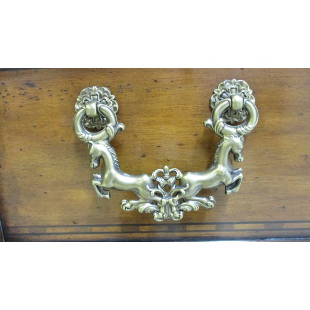 Theodore Alexander Brass Horse Italian Regency Chest of Drawers For Sale In Philadelphia - Image 6 of 13