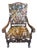 Circa 1880 Continental Arm Chair With Tapestry For Sale