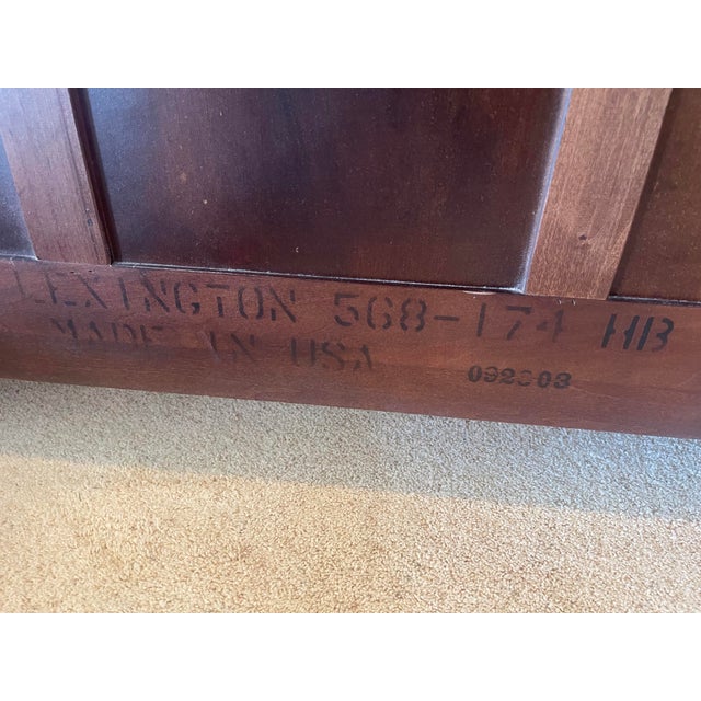 Oak Tudor King Size Paneled Canopy Four Poster Bed For Sale - Image 10 of 10