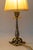 Gold Small Jugendstil Table Lamps with Fabric Shades, Vienna, Austria, 1908, Set of 2 For Sale - Image 8 of 17