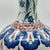 Handmade Ceramic Iznik Bottle Vase with Lid Red Tulip and Geometric Pattern For Sale - Image 4 of 9