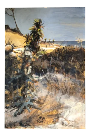 Original Painting Oneida Canaday Sand Dunes 1970’s