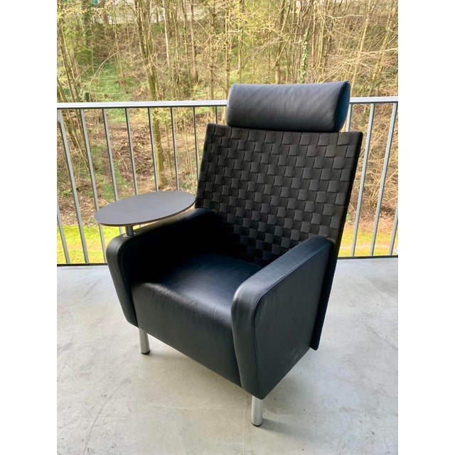 Postmodern Armchair with Side Table from Dietiker, 2000s For Sale - Image 6 of 18
