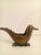 Mid-Century Brass Bird Urn Vase For Sale - Image 4 of 6