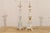 A Pair of Italian 19th Century Painted and Gilded Candlesticks on Tripod Feet For Sale - Image 4 of 8