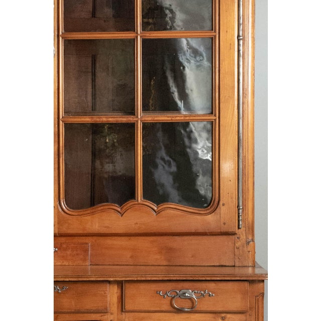 FrenchLouis XV Bibliothèque or Display Cabinet For Sale - Image 4 of 13