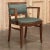 Mid-Century Modern Mid-Century Mahogany Armchair by De Coene For Sale - Image 3 of 13