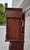 Traditional Mahogany Grandmother Clock Vintage Mechanical Embossed Dial For Sale - Image 18 of 18