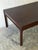 Rosewood Minimalist Coffee Table With Straight Legs Danish Mid-Century Modern 1960s For Sale - Image 12 of 12