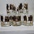 Couroc Monterey Fish Rocks Glasses Set of 8 With Tray, Mid Century Barware For Sale - Image 18 of 18