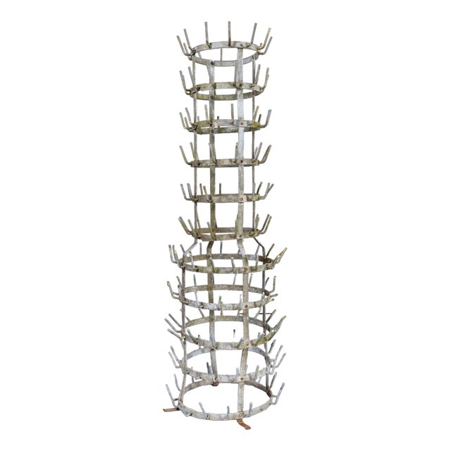 French Bottle Drying Rack Model 3319, 1950s For Sale