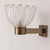 Metal Wall Lamps in Satin Brass and Murano Glass from Barovier & Toso, 1950s, Set of 2 For Sale - Image 7 of 9