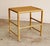 Mid-Century Modern McGuire San Francisco Rattan and Woven Cane Side Table With Rawhide Bindings, Late 20th Century For Sale - Image 3 of 4