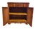 Wood Biedermeier Walnut Half Cabinet, 19th Century For Sale - Image 7 of 10