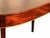 Wood Antique Federal Mahogany DemiLune or Half Round Console Table With Band Inlay For Sale - Image 7 of 11