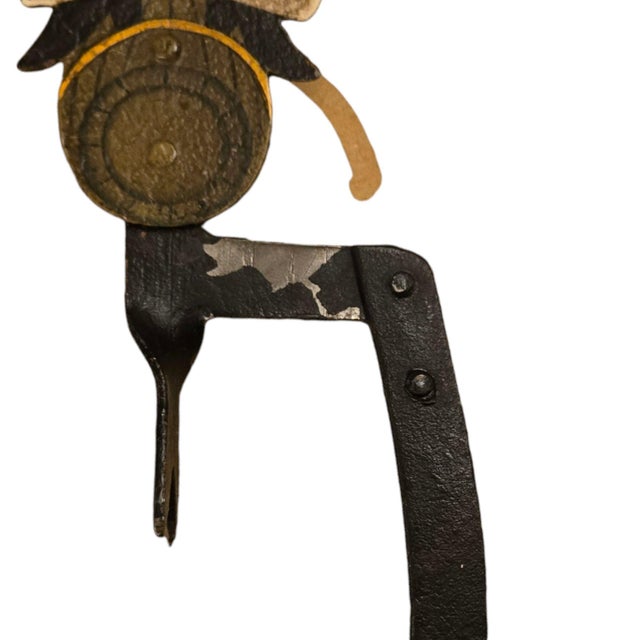 1980s Signal Sailor Metal Folk Art Sculpture Home Decor Balance Toy Beach House For Sale In Wichita - Image 6 of 12