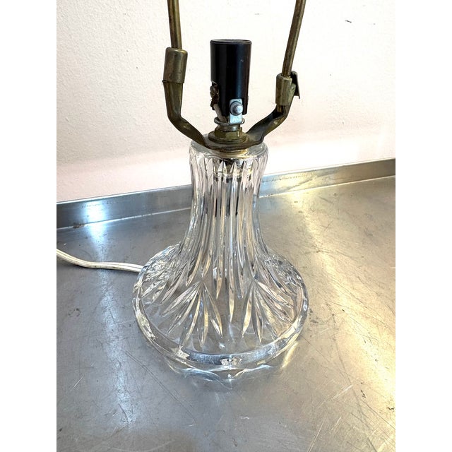 Art Deco Art Deco Mini Glass Lamp For Sale - Image 3 of 3