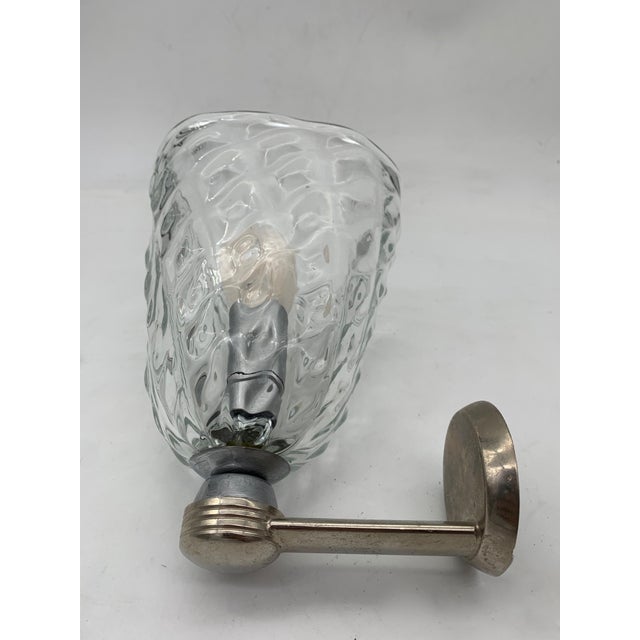 Vintage Wall Lamps from Barovier, 1970, Set of 2 For Sale - Image 4 of 5