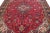 Persian Vintage Handmade Persian Red Medallion Wool Rug 6'9" X 9'8" For Sale - Image 3 of 10