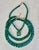 The Cleopatra Malachite Collar Necklace With Diamonds & 14k Gold For Sale - Image 4 of 12