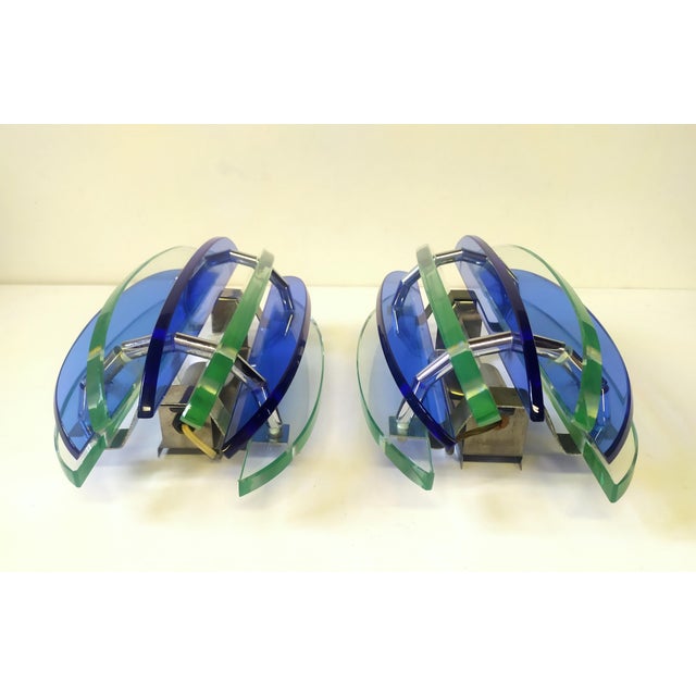 Wall Lights from Veca, Florence, Set of 2 For Sale - Image 4 of 11