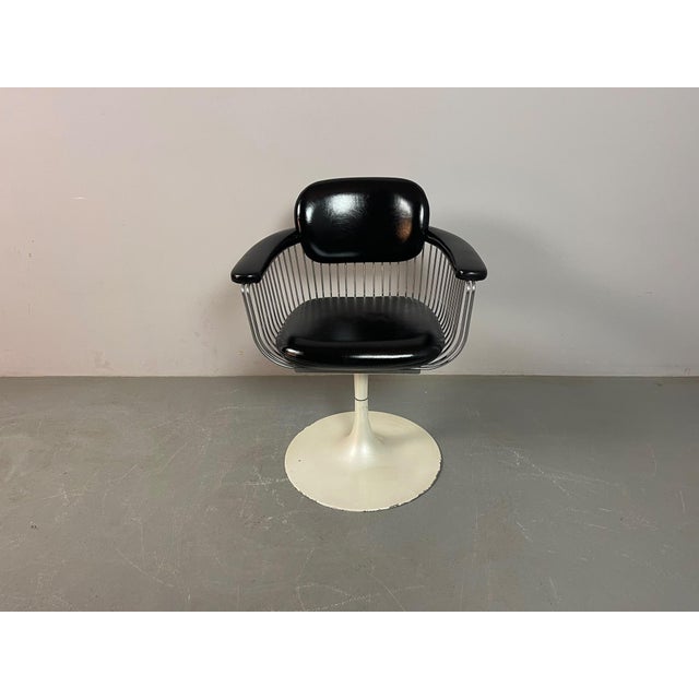 Mid-Century Modern Belgian Swivel Armchair by Rudi Verelst for Novalux, 1970s For Sale - Image 12 of 13