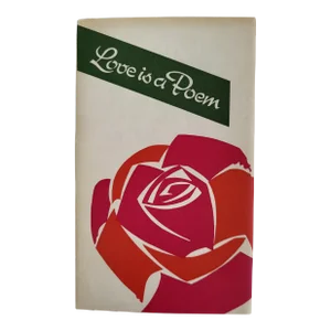 1962 Love Is a Poem Book by Peter Pauper Press