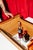 Wood Vintage Bar Cabinet on Casters, 1960s For Sale - Image 7 of 9