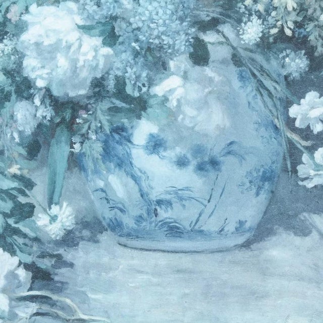 1970s Giltwood Framed Lithograph "Spring Bouquet" After Pierre-August Renoir For Sale In Palm Springs - Image 6 of 8