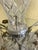 1960s Waterford Style Cut Crystal Table Lamps With Shades, Chrome Bases, Ireland Attributed - a Pair For Sale - Image 10 of 13