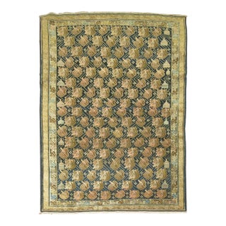 Antique Caucasian Kuba Rug - 4'4" x 5'4" For Sale