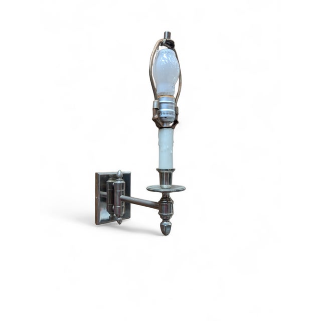 Phoenix Day Phoenix Day Swing Arm Wall Sconces For Sale - Image 4 of 4