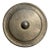 Antique Large 30" Hand-Hammered Bronze Nipple Gong Southeast Asian Temple For Sale