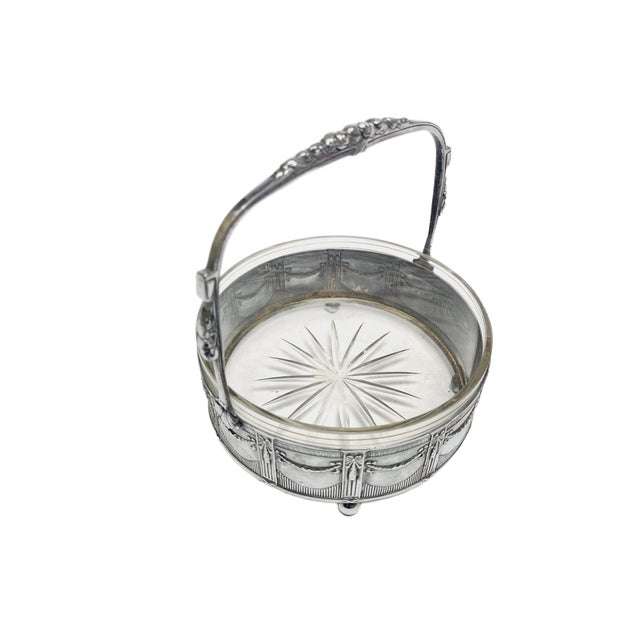 Antique Art Nouveau Fruit Basket, 1900s For Sale - Image 5 of 18